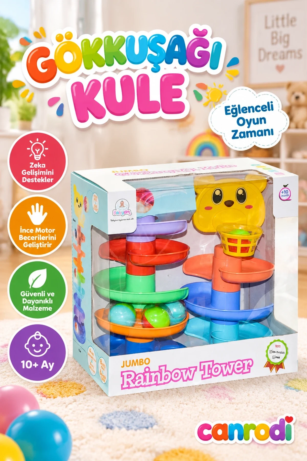 URT021-001 JUMBO GÖKKUŞAĞI KULE