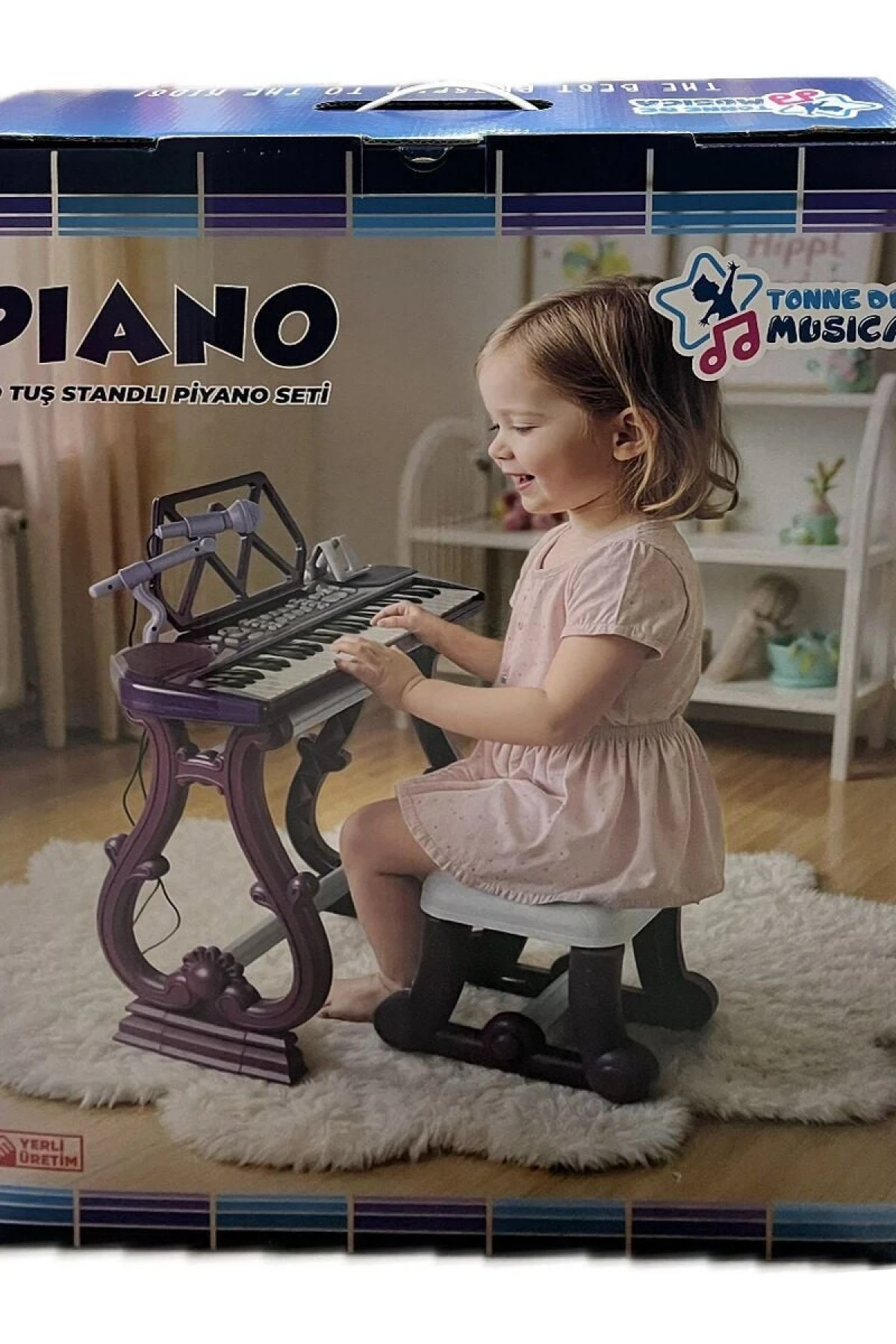URT034-003 AYAKLI 49 TUŞ PİANO ORG - MOR