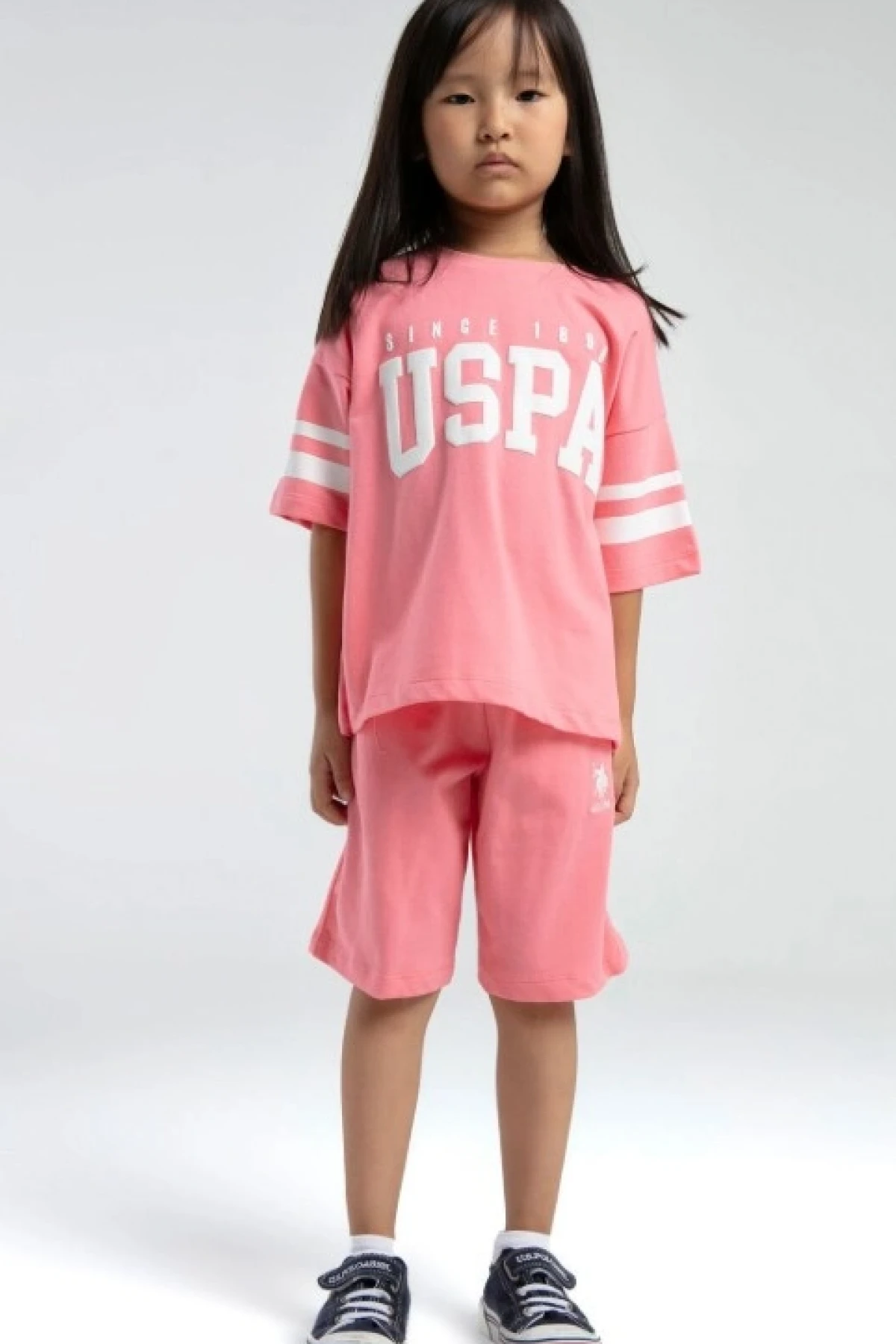 U.s. Polo Bermuda Takım Us2091-g Neon Pembe