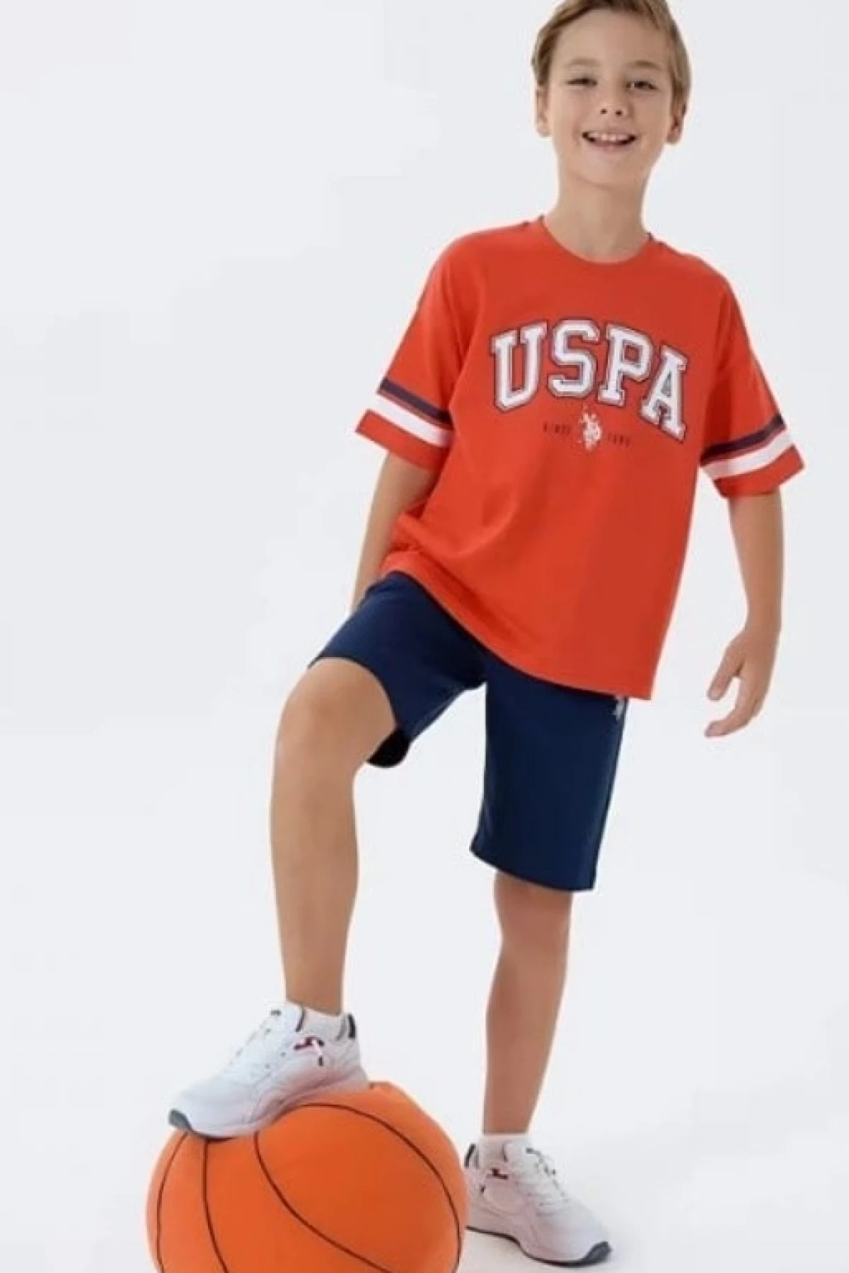U.s. Polo Bermuda Takım Us2433-4 Kırmızı