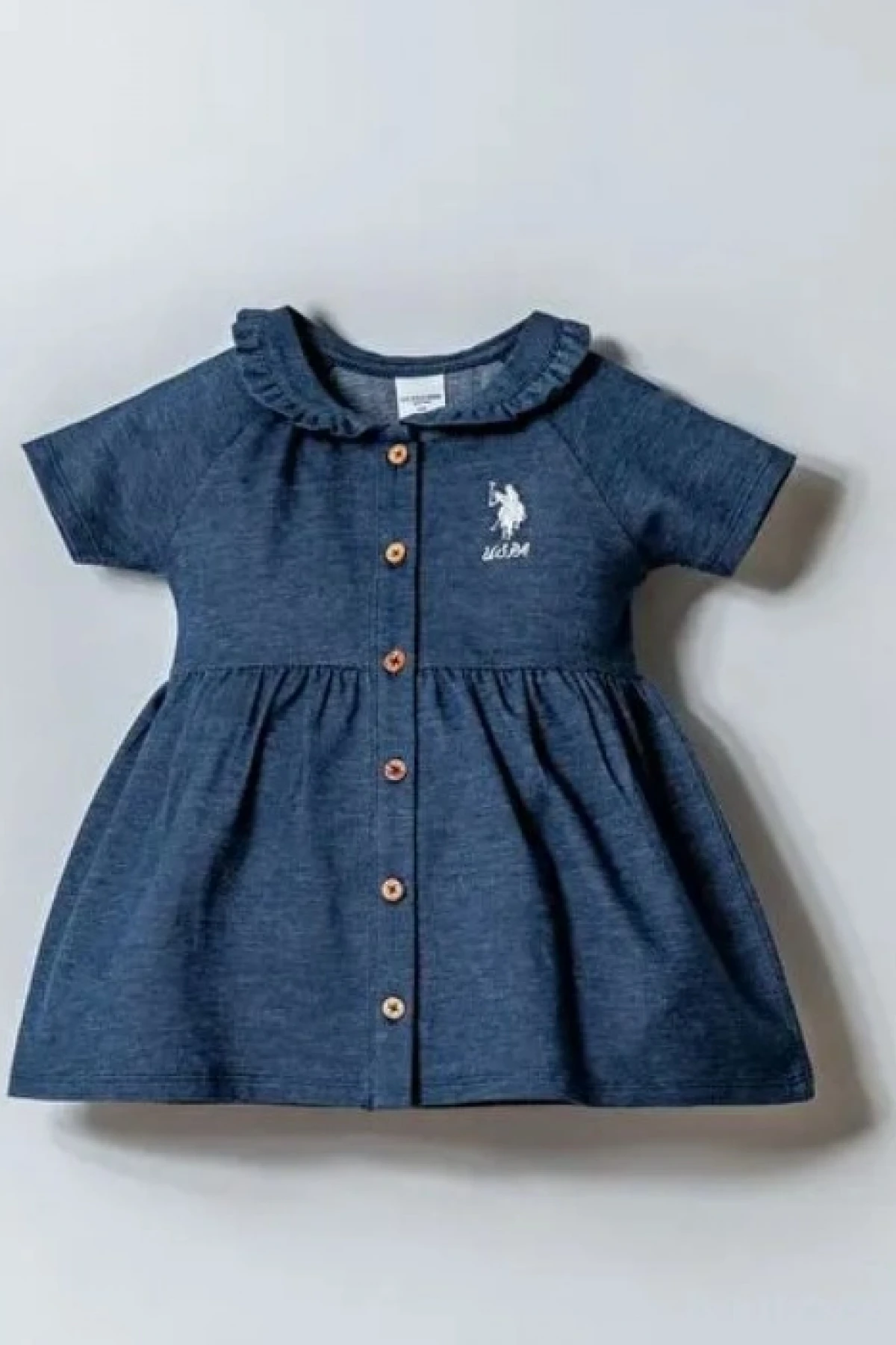 U.s. Polo Elbise Usb2967 Mavi