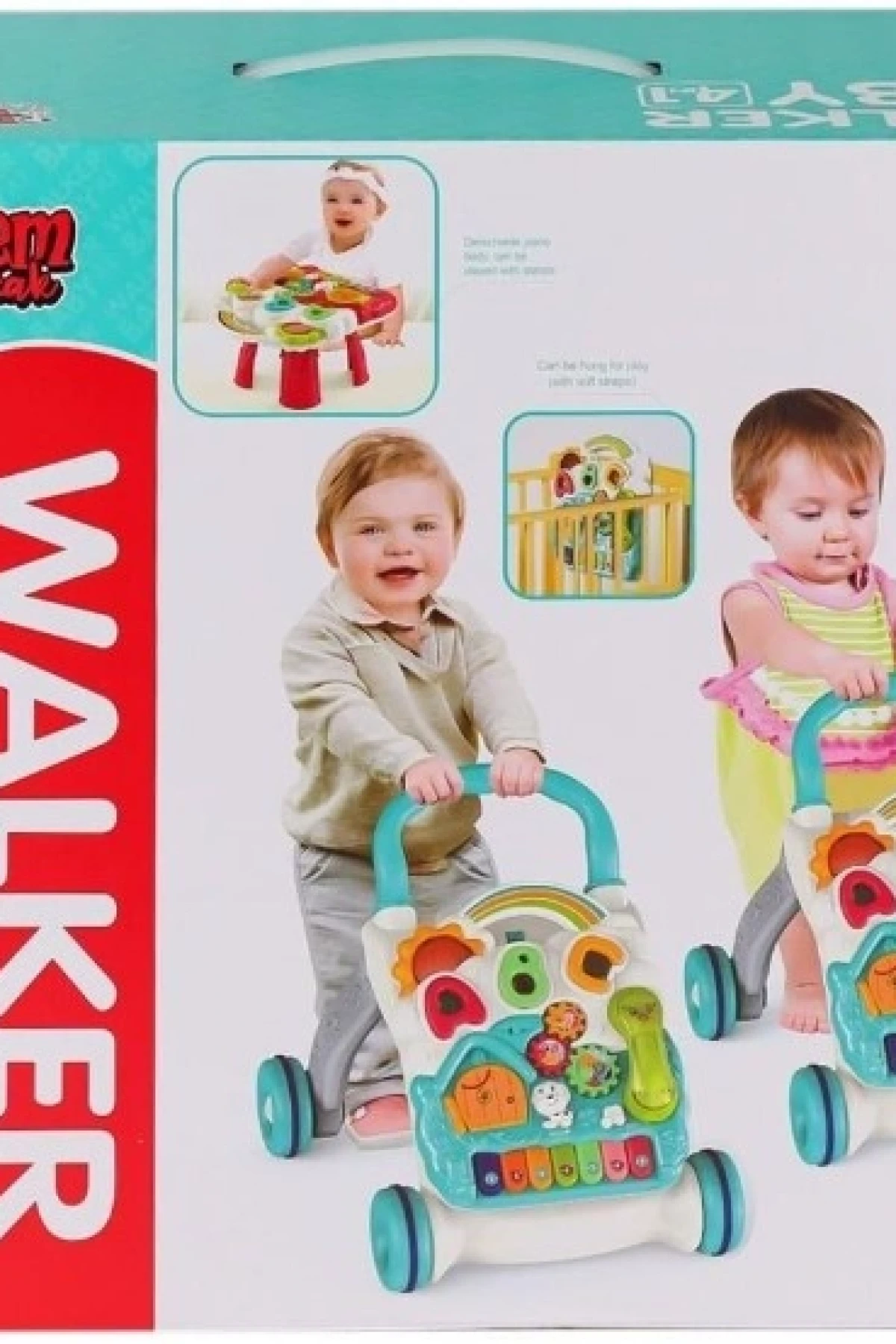 Vardem Piyanolu 4in1 Bebek Yürüteci