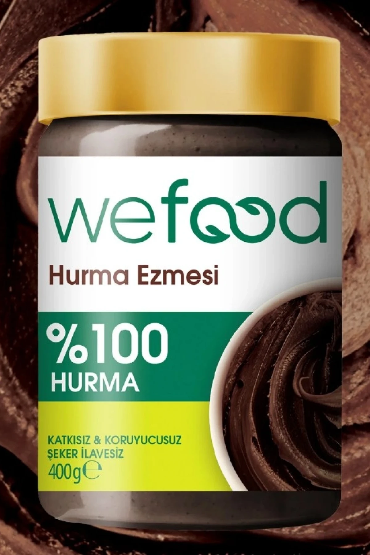 Wefood %100 Sade Hurma Ezmesi 400 Gr