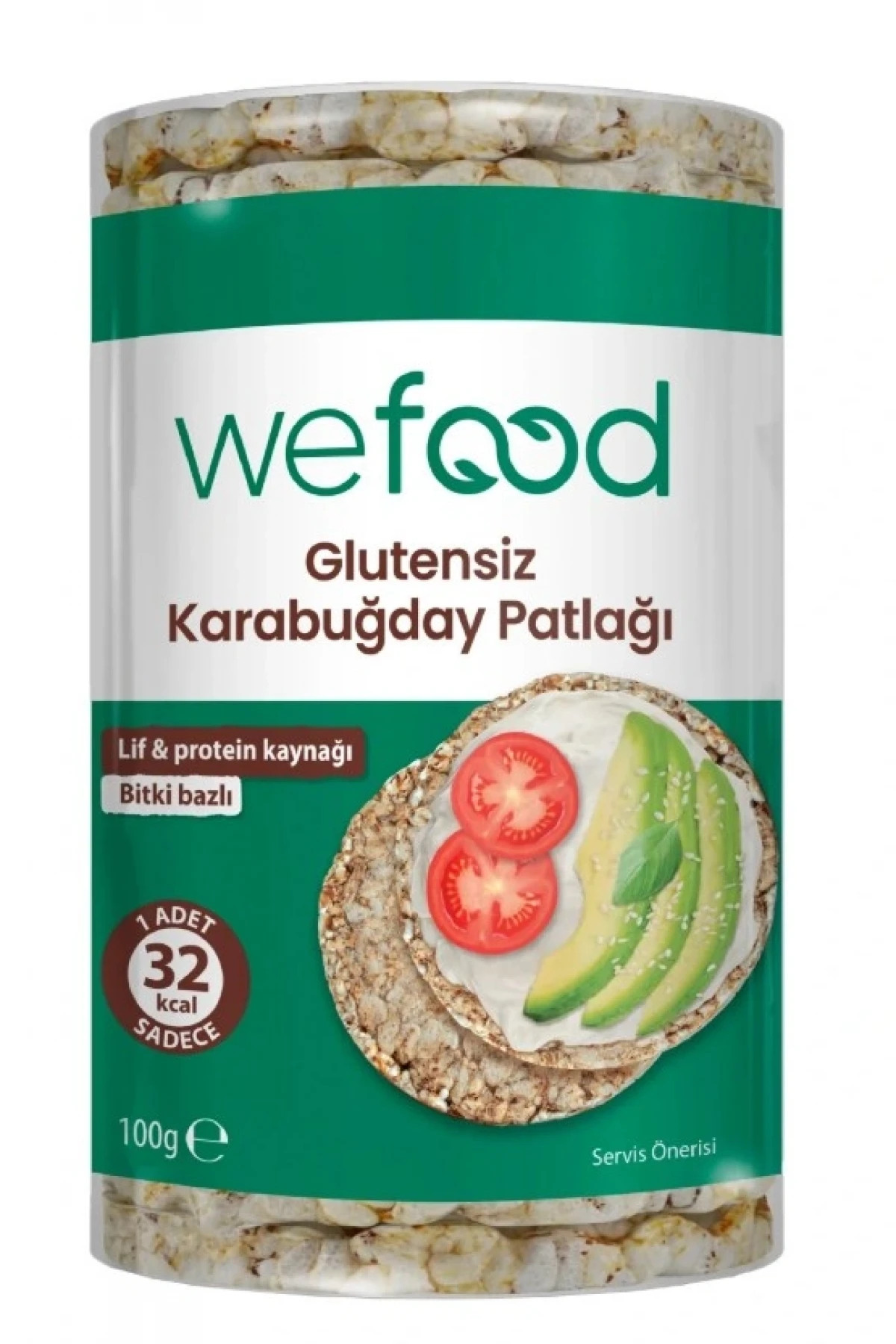 Wefood Karabuğday Patlağı 100 Gr