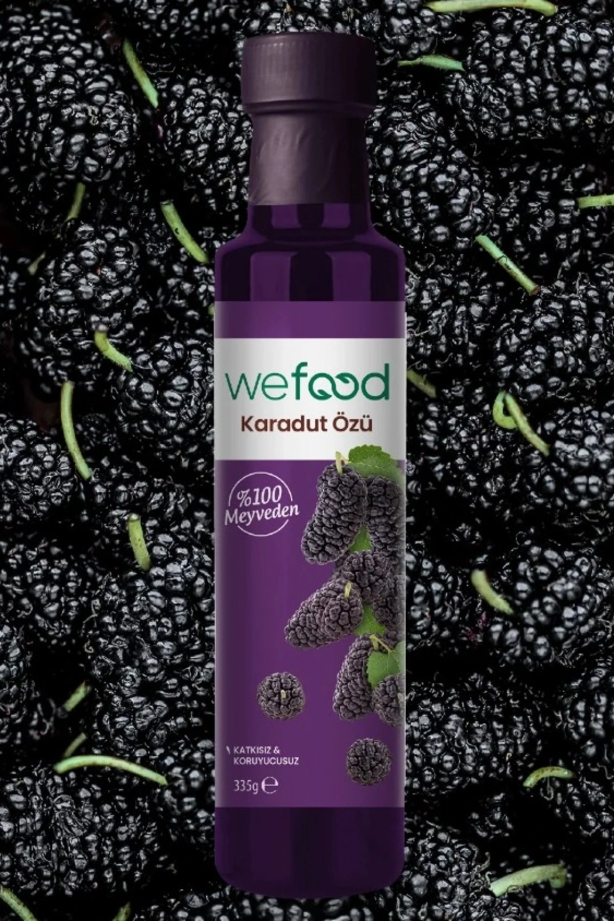 Wefood Karadut Özü 335 Gr