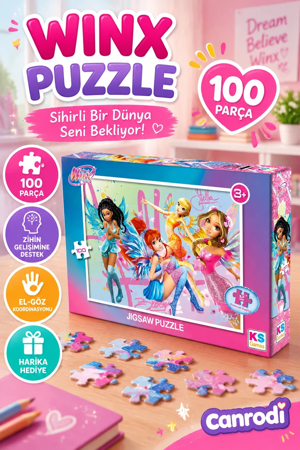 WINX 714 PUZZLE 100