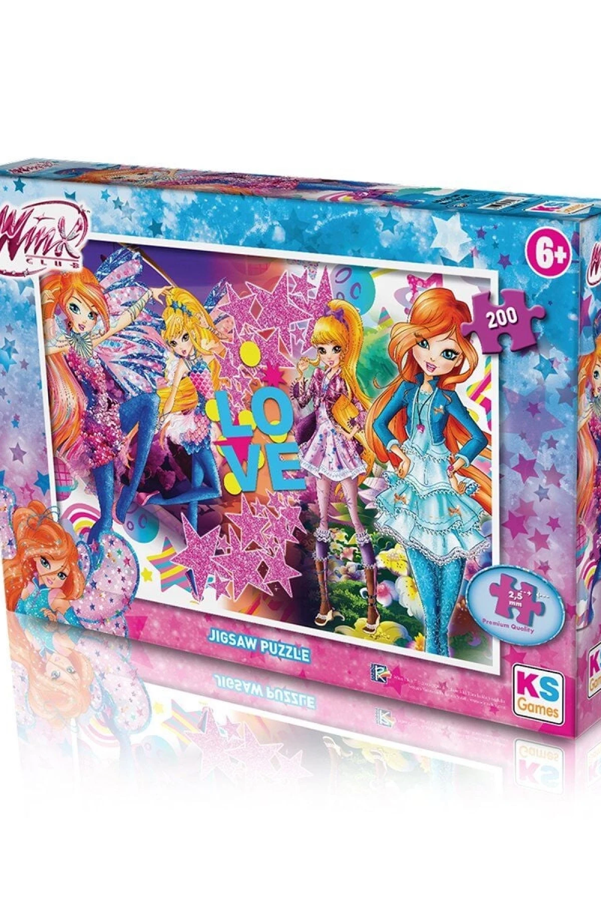 WINX113 KS Winx / 200 Parça Puzzle