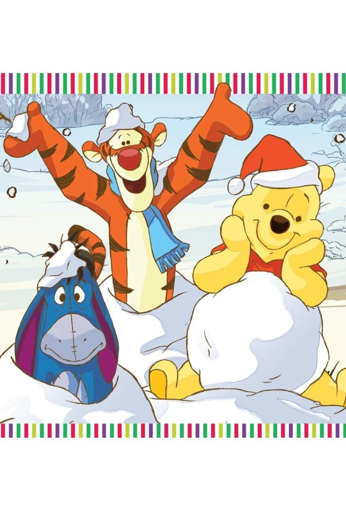 WN714  KS, Winnie The Pooh, 100 Parça Puzzle