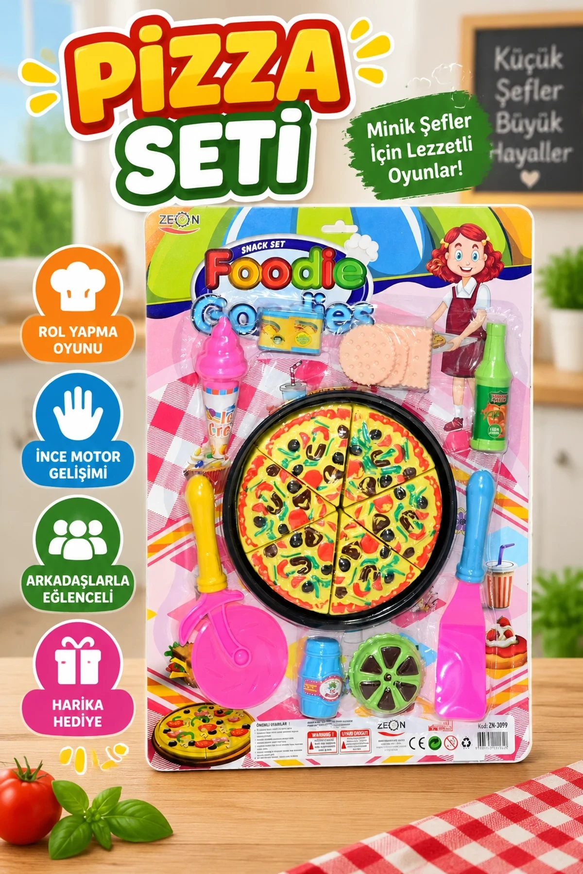 ZN-3099 Pizza Seti