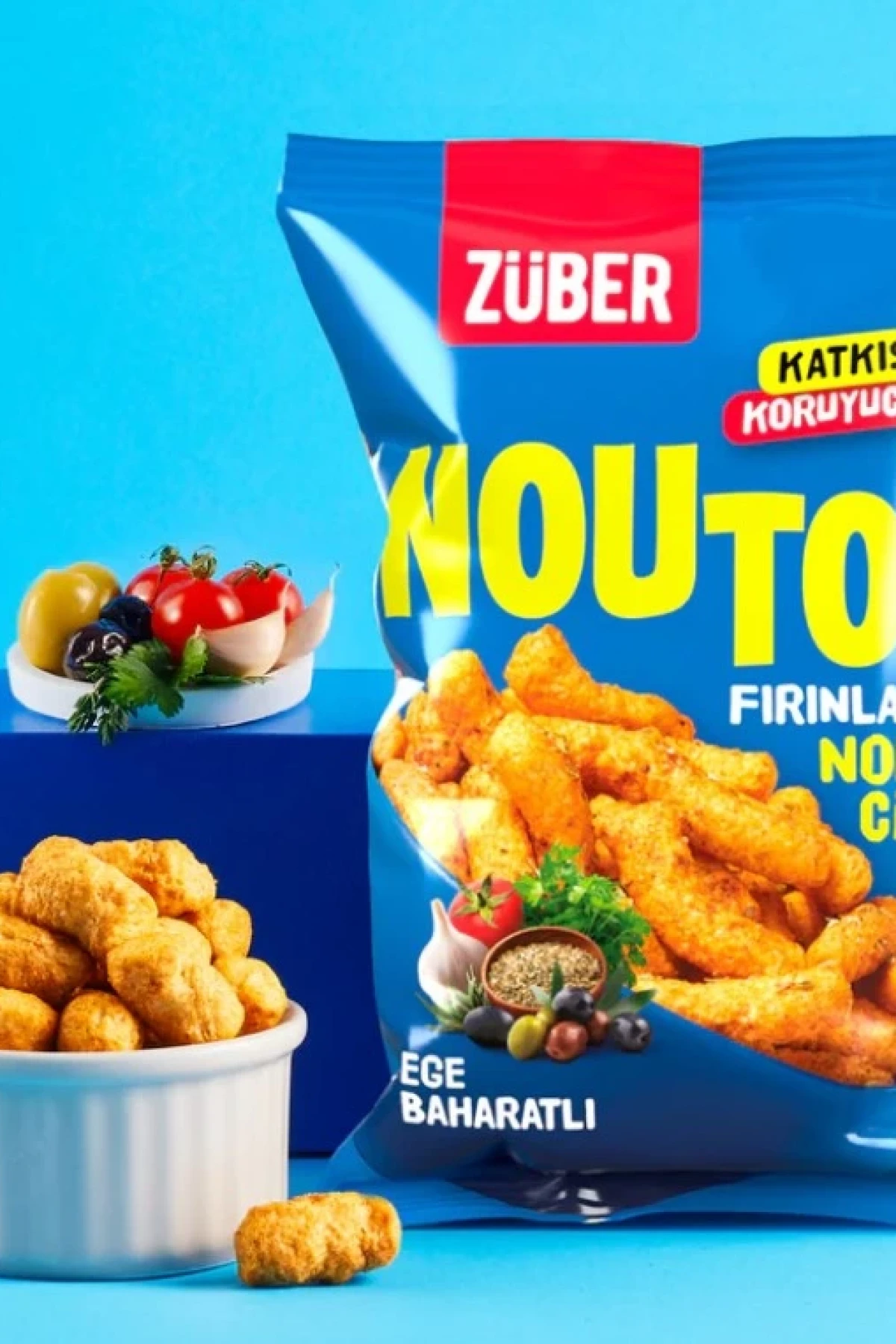 Züber Noutos Fırın Nohut Cipsi 55 Gr Ege Baharat