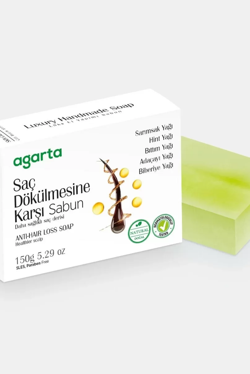 Agarta Cilt Bakım Sabunu 150 Gr Saç Dökülmesine Karşı