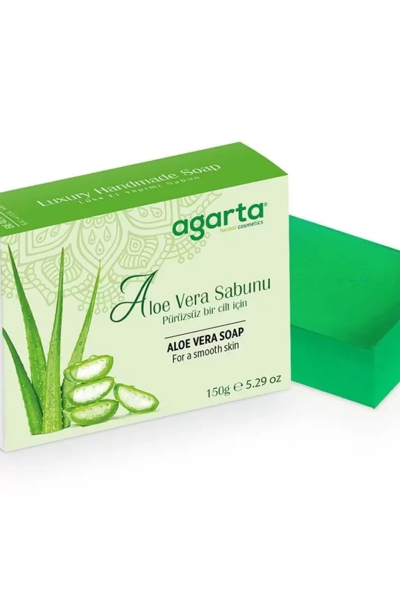 Agarta El Yapımı Güzellik Sabunu 150 Gr Aloe Vera