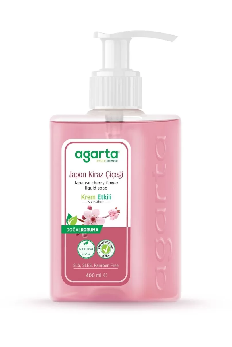 Agarta Sıvı Sabun 400ml Japon Kirazı Çiçeği