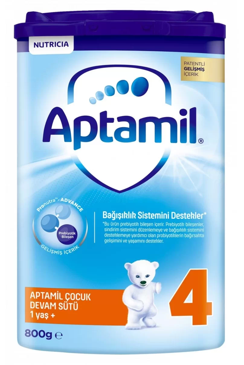 Aptamil 4 No 1 Yaş+ Çocuk Devam Sütü Maması 800 Gr