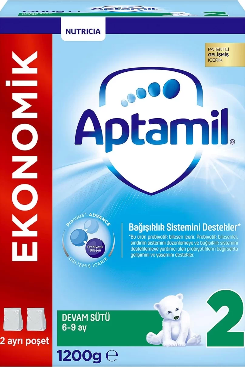 Aptamil Devam Sütü Maması No2 6-9 Ay 1200 Gr