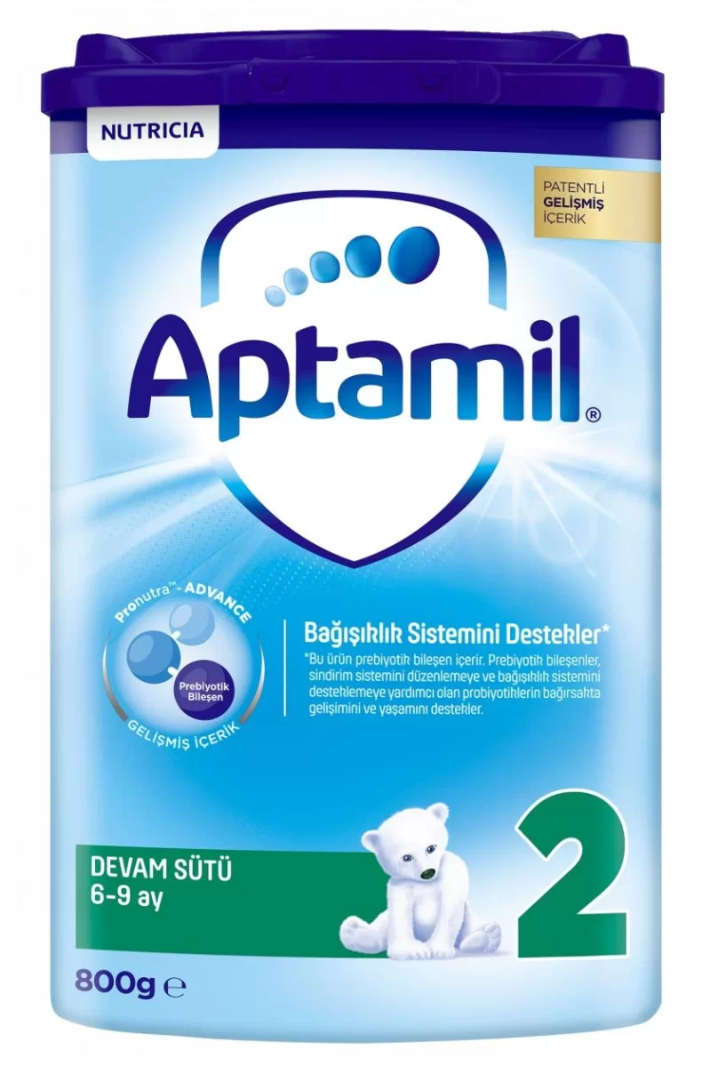 Aptamil 6-9 Ay İçin Devam Sütü Maması No-2 800 Gram