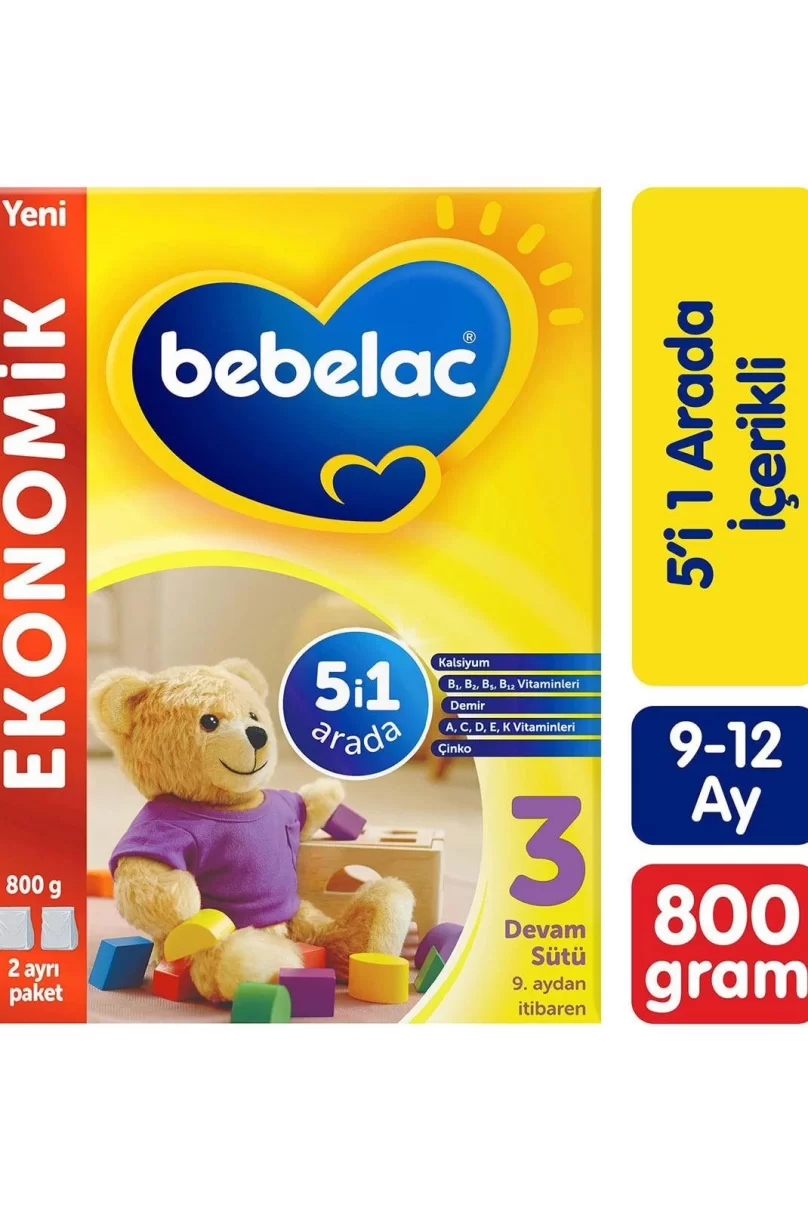 Bebelac Bebek Devam Sütü No3 800 Gr