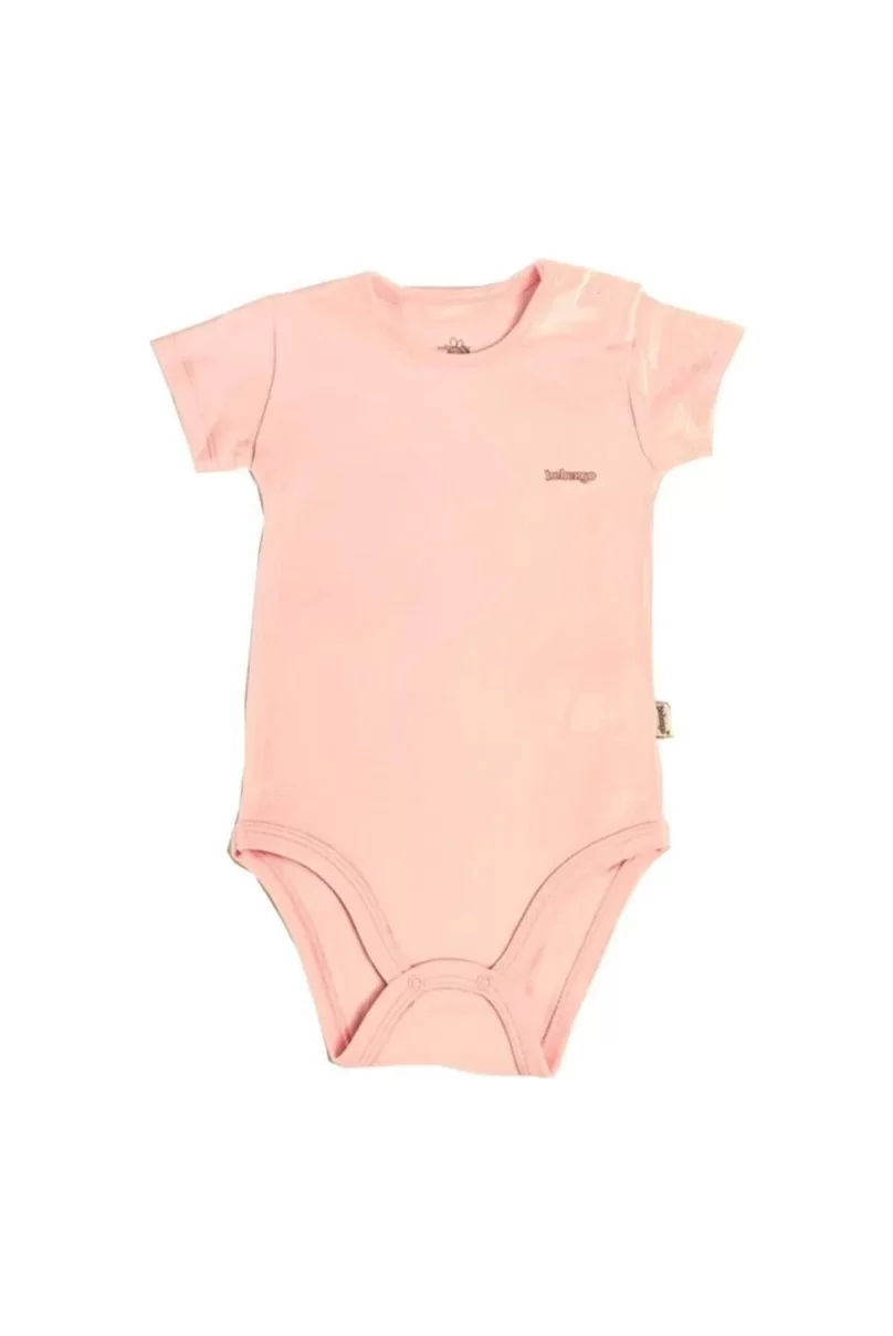 Bebengo BU4021 Basic Kısa Kol Body Pembe