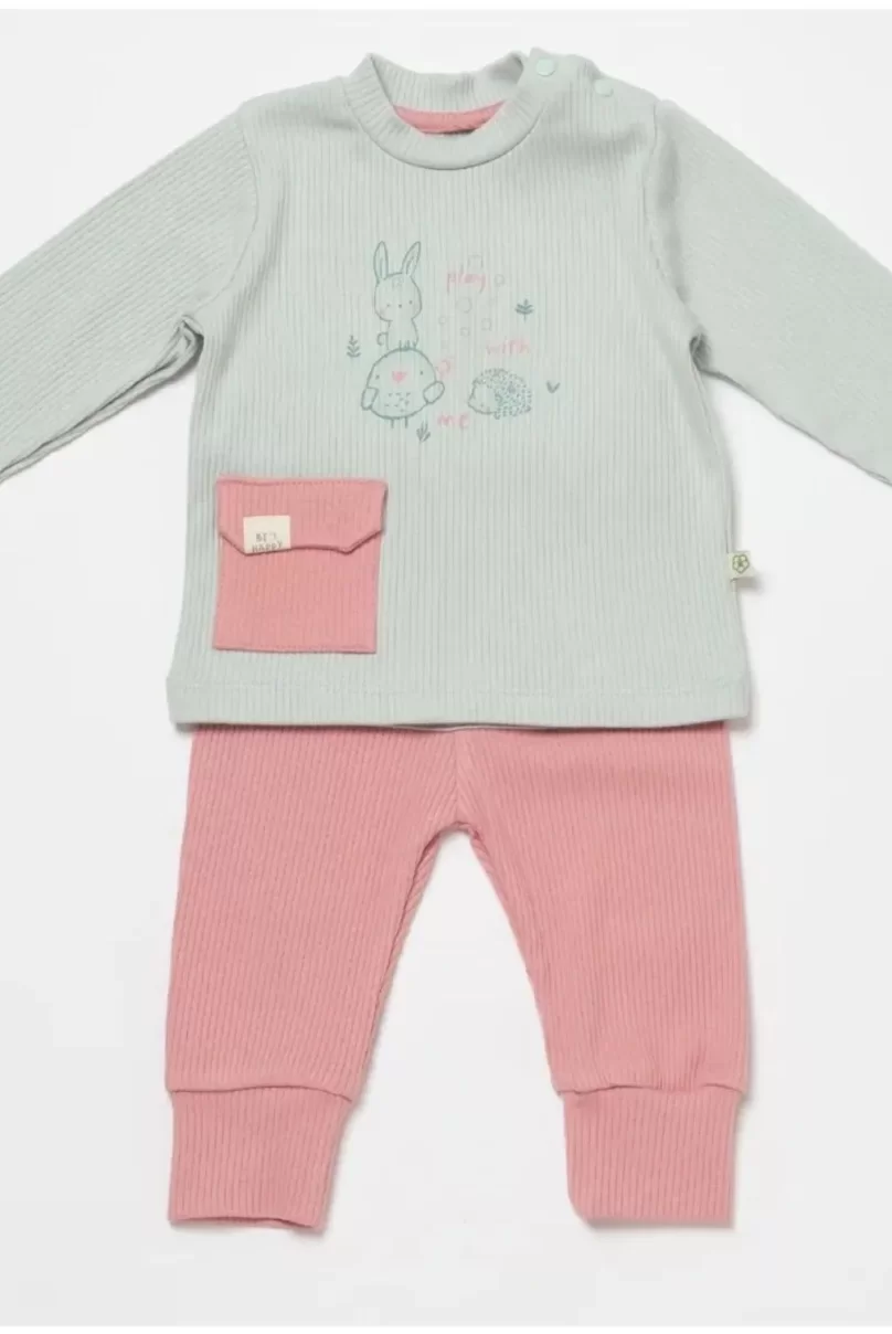 Bibaby Biorganic Modal Play With Me 2Li Takım 59784 Mint