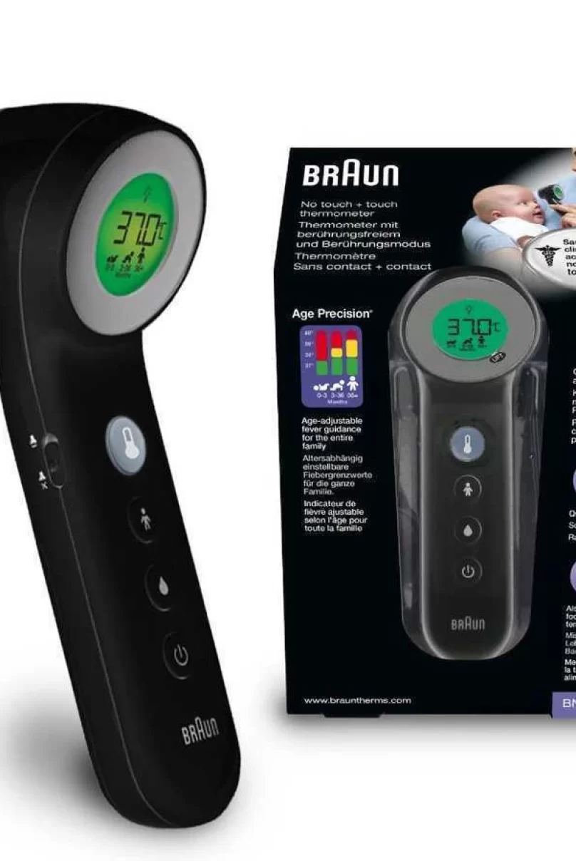 Braun BNT400BWE Black Edition Ateş Ölçer