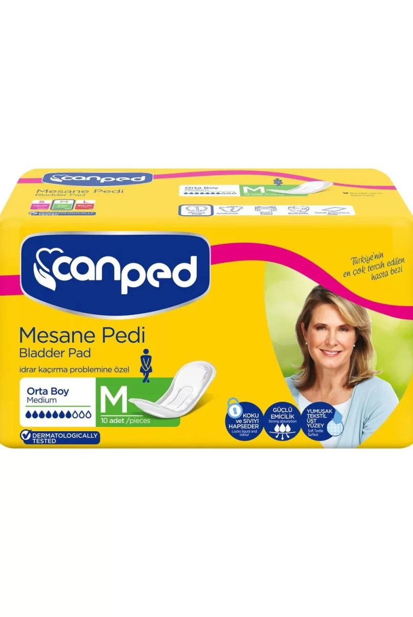 Canped Mesane Pedi Orta Boy 10lu