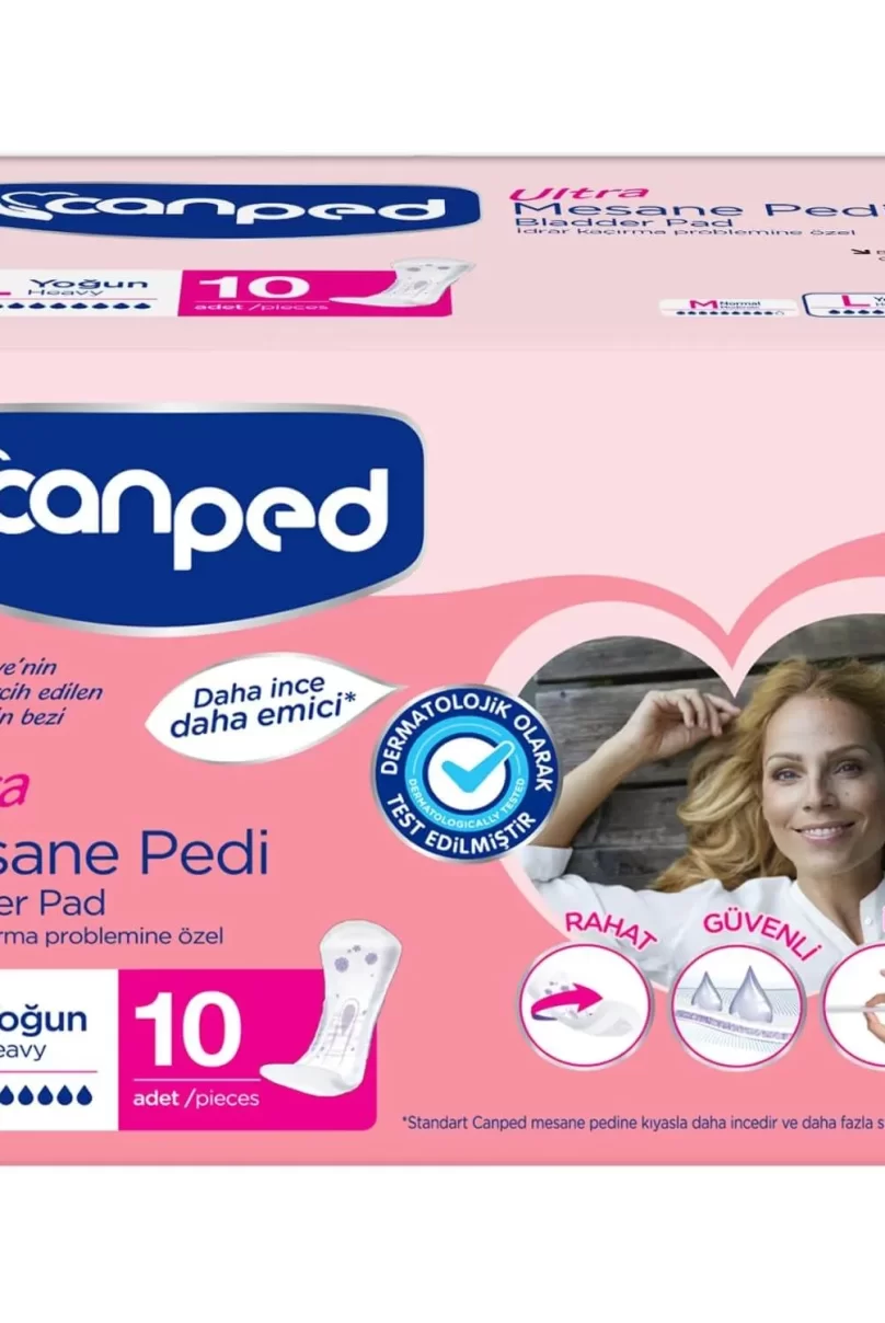 Canped Ultra Mesane Pedi L Beden Büyük Boy 10 Adet