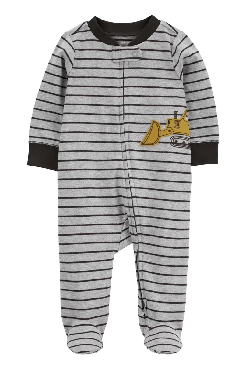 Carters Erkek Bebek Uyku Tulumu 1R033710 Gri