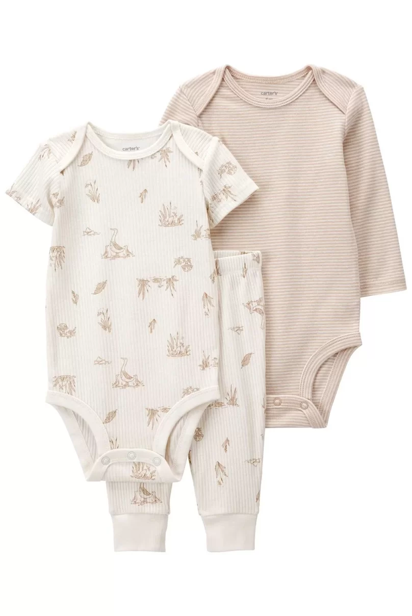 Carters Layette Bebek 3Lü Set 1P571010 Haki