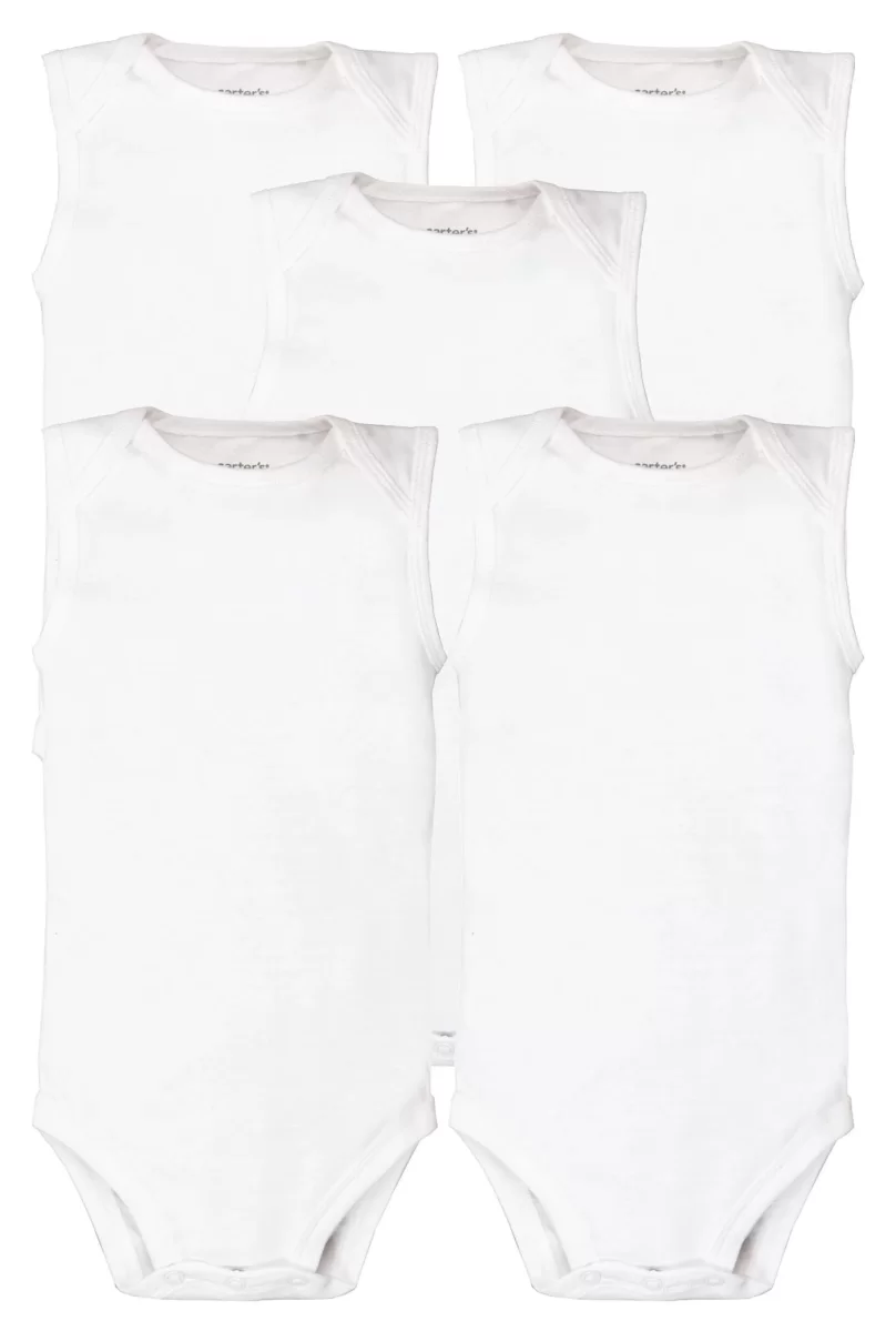 Carters Layette Bebek 5Li Body Set 1L930410 Beyaz