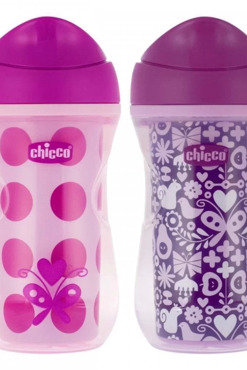 Chicco Isı Yalıtımlı Active Bardak 14+ Ay Kız