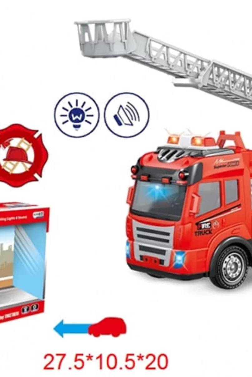 Ctoys Işıklı İtfaiye Arabası