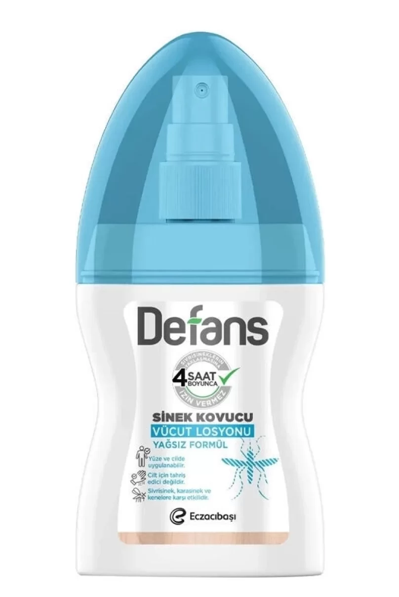 Defans Sinek Kovucu Vücut Losyonu (Yağsız Formül) 100 ml