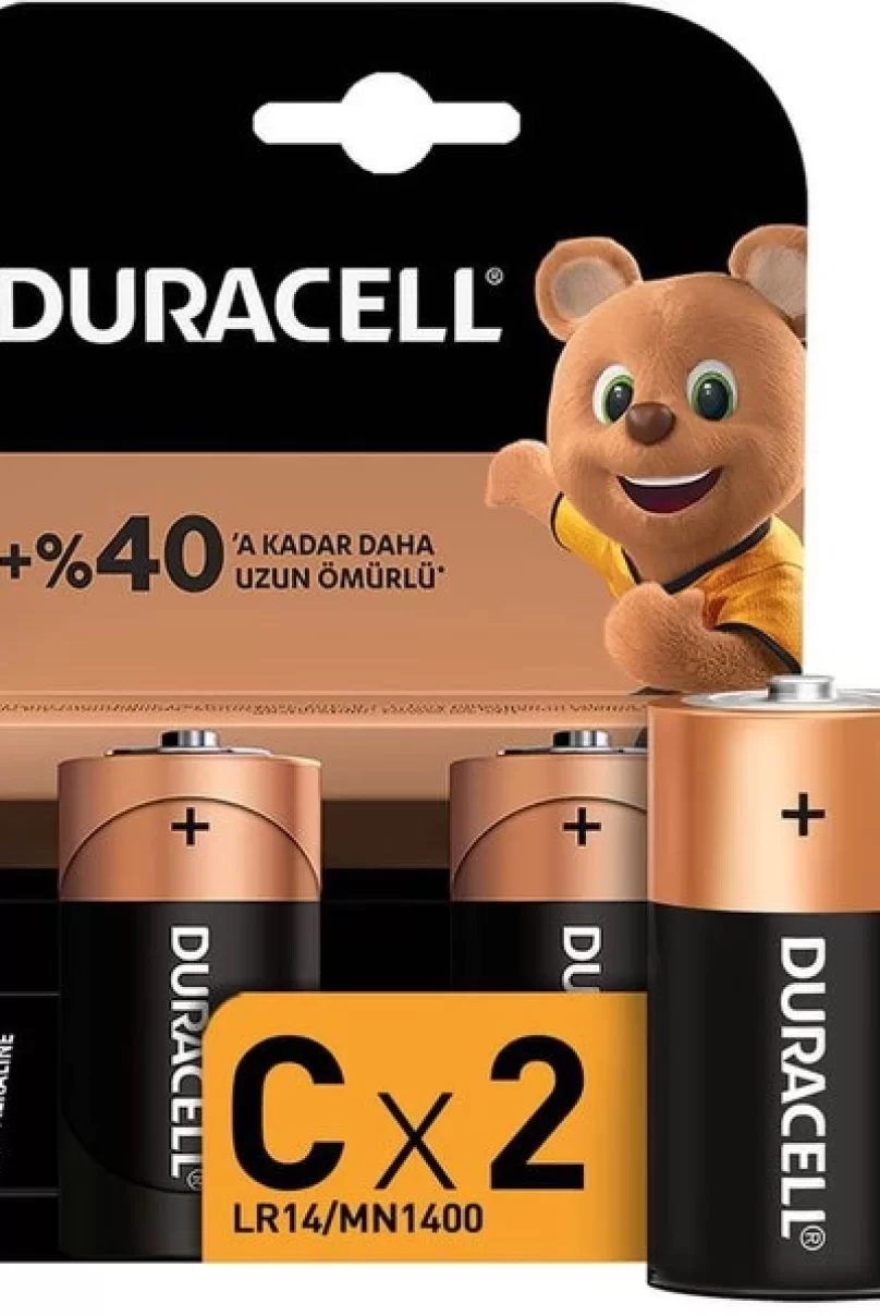 Duracell Basic C Boy Pil 2Li