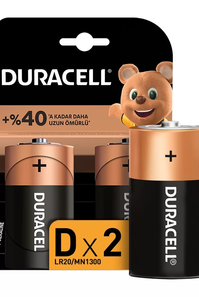 Duracell Basic D Boy Pil 2Li