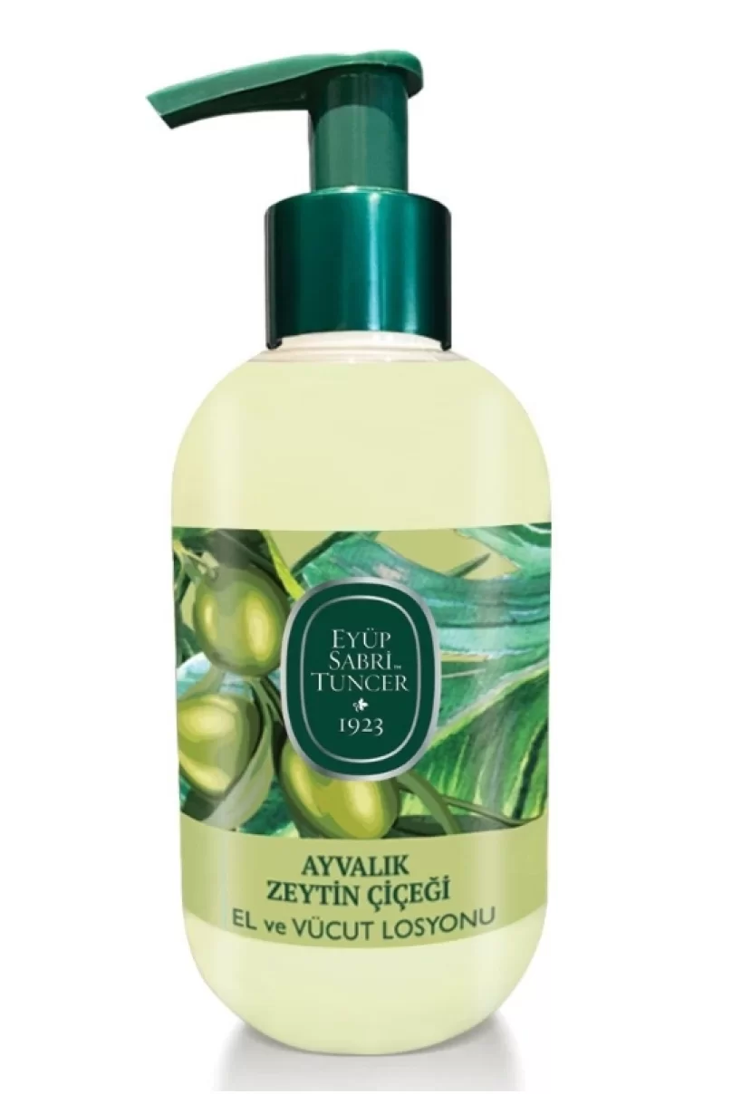 Eyüp Sabri Tuncer Doğal Zeytinyağlı El ve Vücut Losyonu 280ml Ayvalık Zeytin Çiçeği