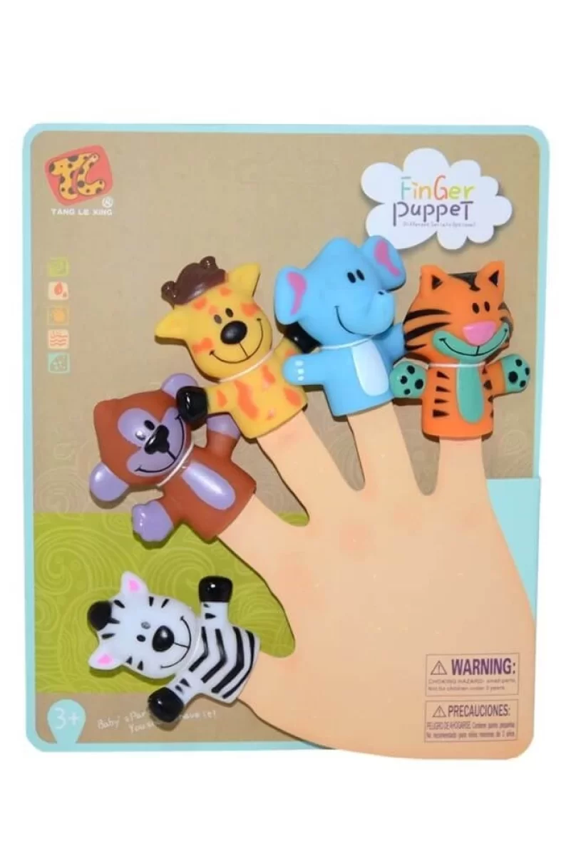 Finger Puppet Hayvan Figürlü Parmak Kuklası