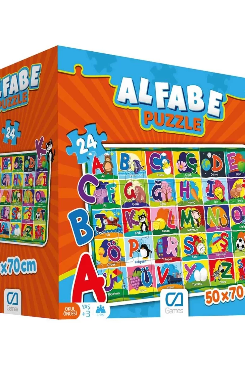 Games Alfabe Puzzle 24 Parça 5027