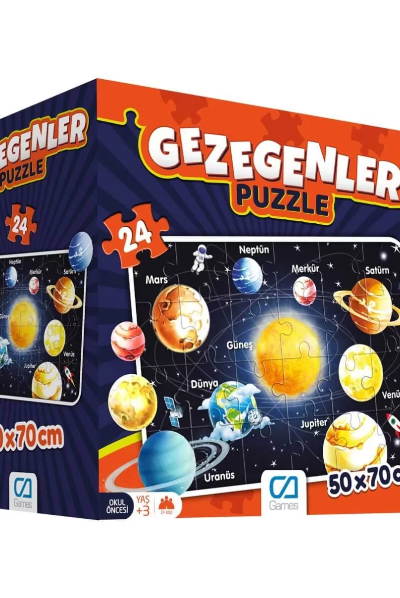 Games Gezegenler Eğitici Puzzle 5026