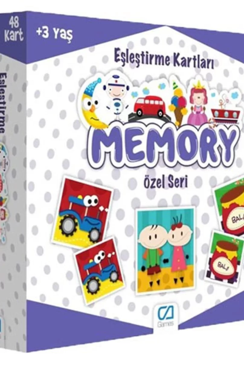 Games Memory Eşleştirme Kartları Özel Seri 48 Kart 5039