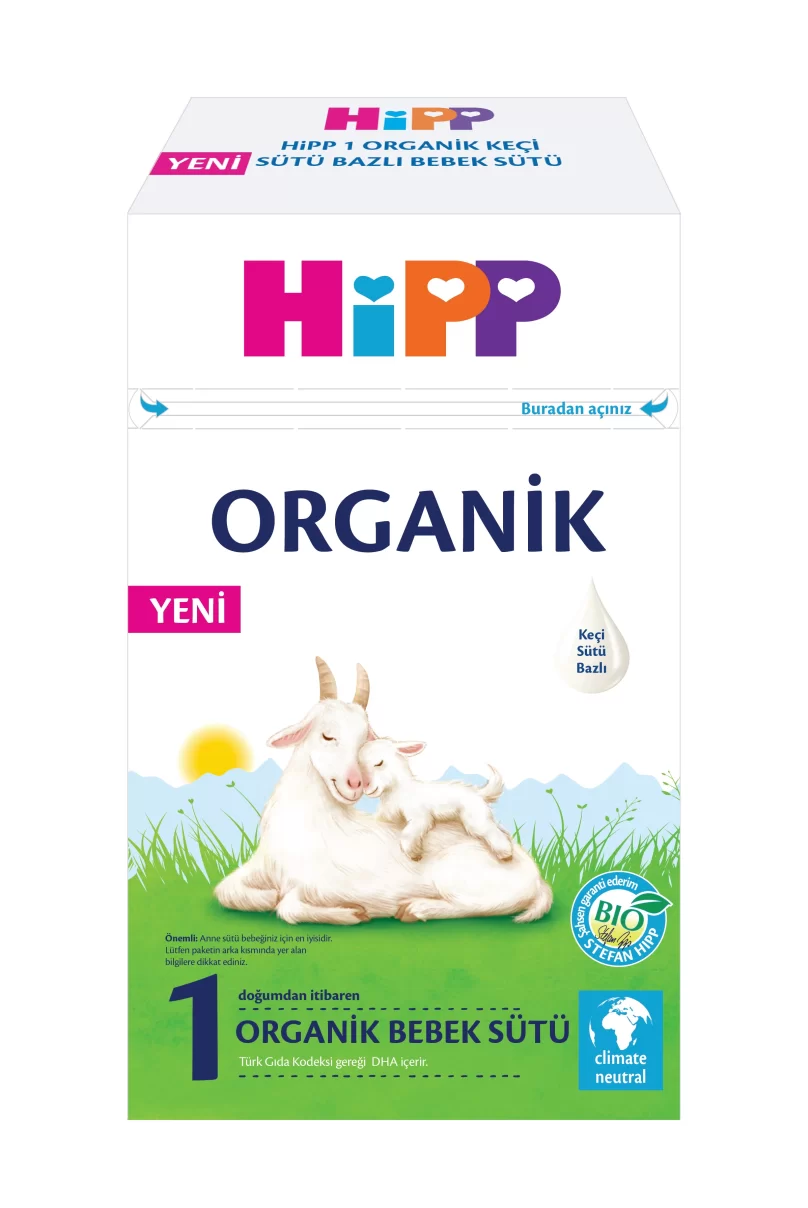 Hipp 1 Organik Keçisütü Bazlı Bebek Sütü 400 Gr