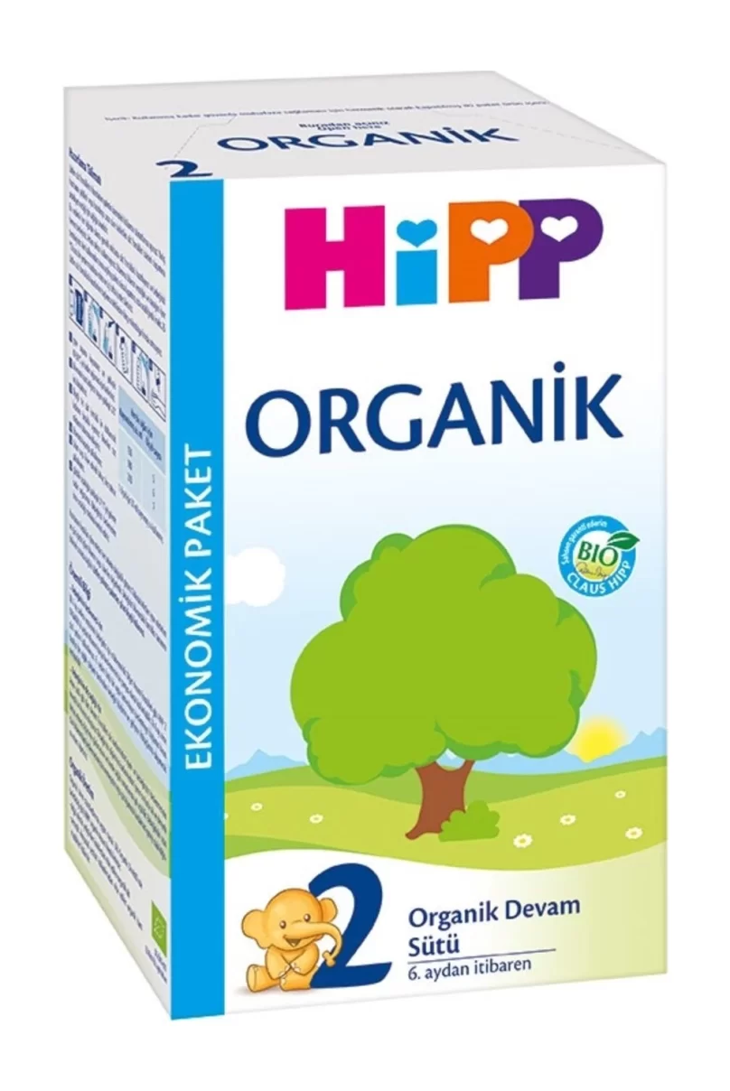 Hipp 2 Organik Devam Sütü 600 Gr