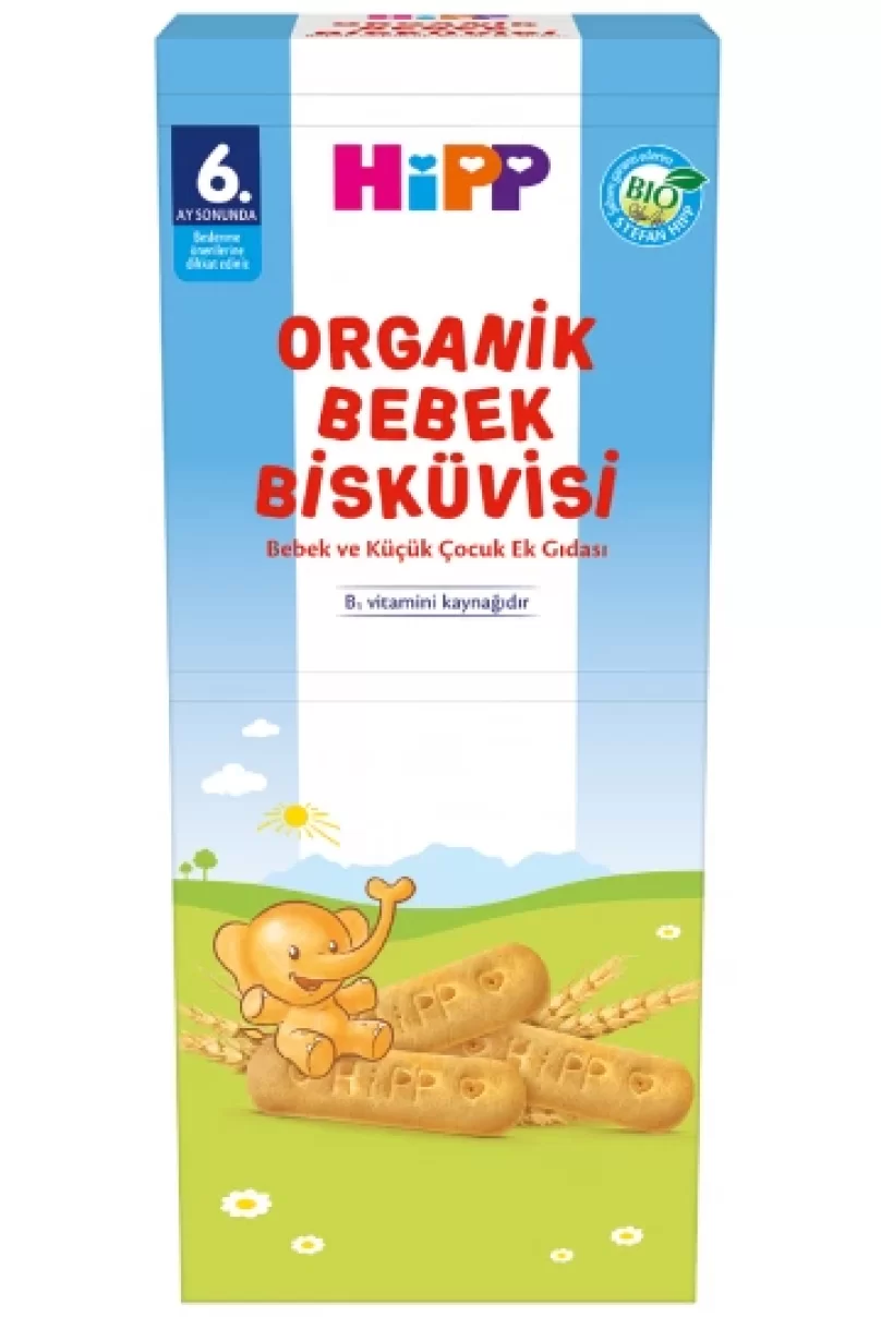 Hipp Organik Bebek Bisküvisi 180 Gr