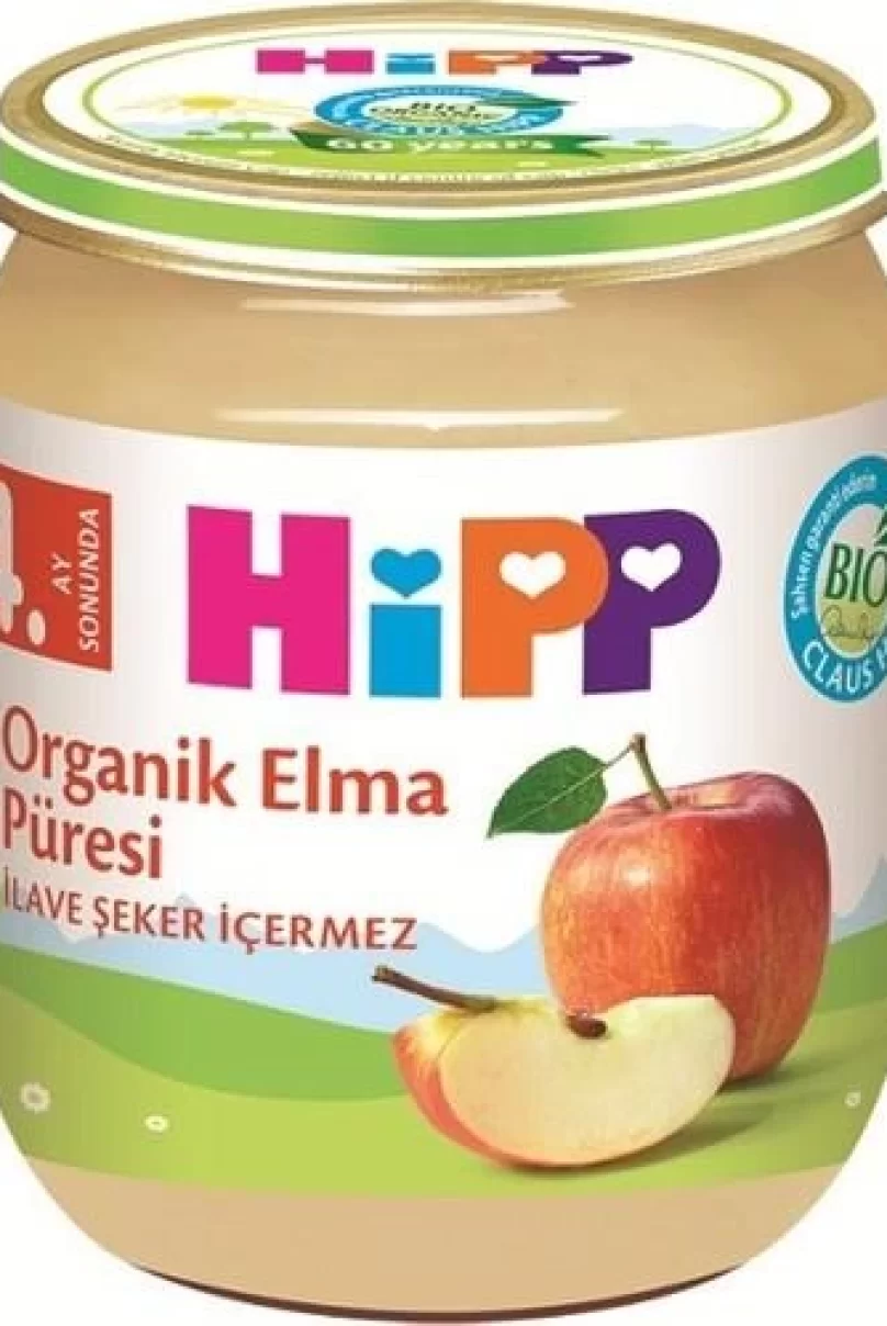 Hipp Organik Elma Püresi 125 Gr