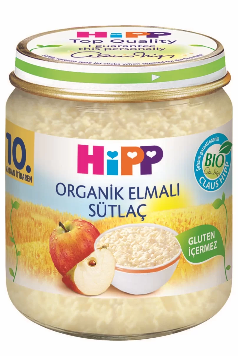 Hipp Organik Elmalı Sütlaç 200 Gr