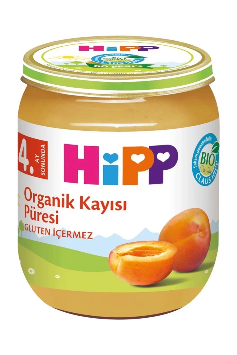 Hipp Organik Kayısı Püresi 125 Gr