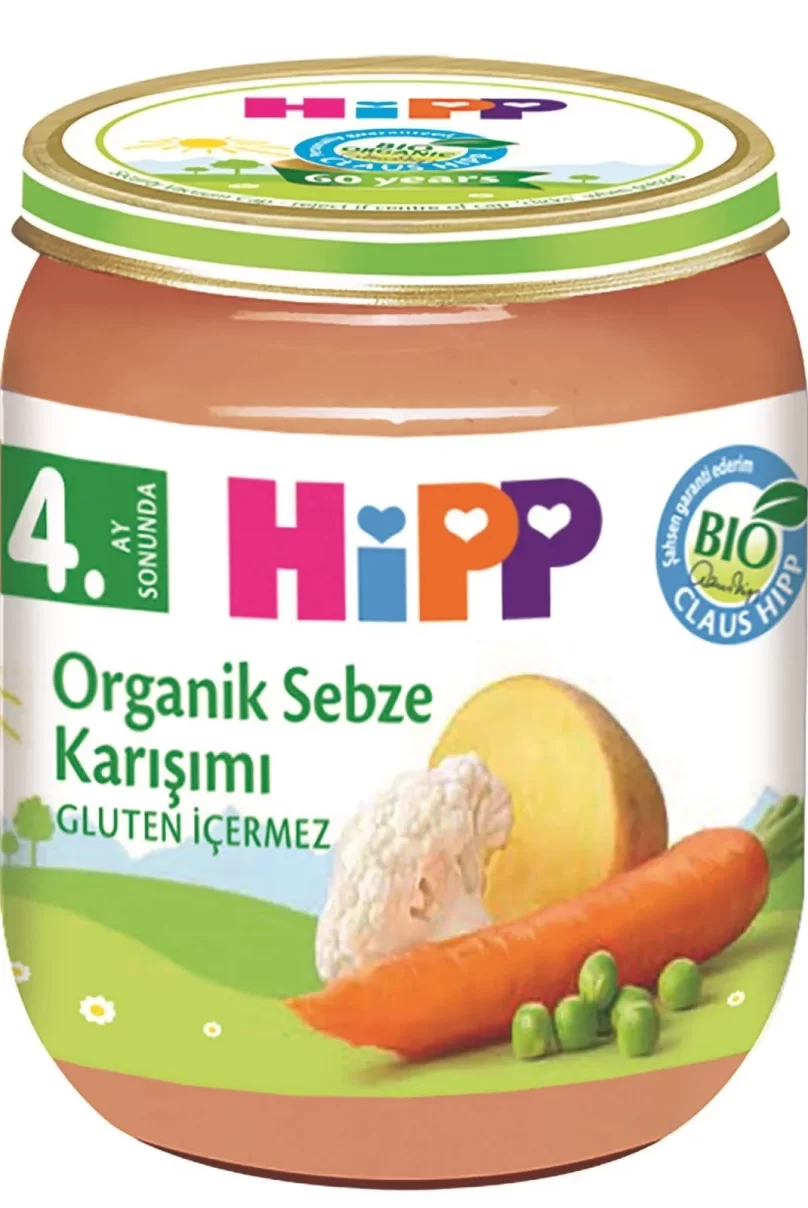 Hipp Organik Sebze Karışımı 125 Gr