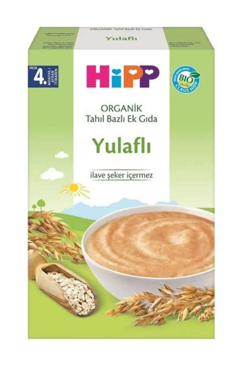 Hipp Organik Yulaflı Tahıl Bazlı Ek Gıda 200 Gr