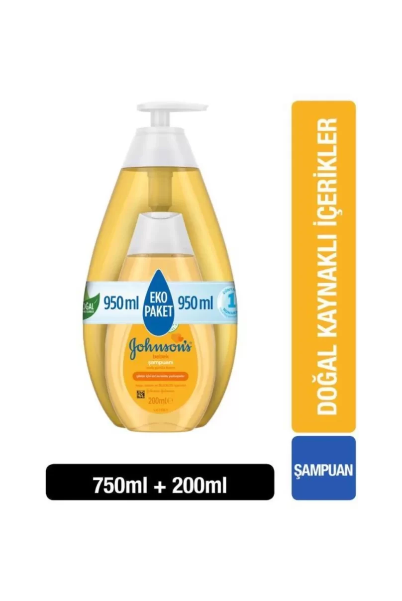 Johnsons Baby Bebek Şampuanı 950ml Eko Paket