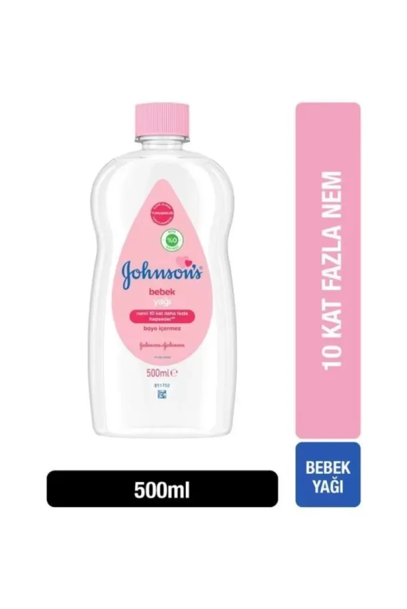 Johnsons Baby Bebek Yağı 500 ml Nemlendirici