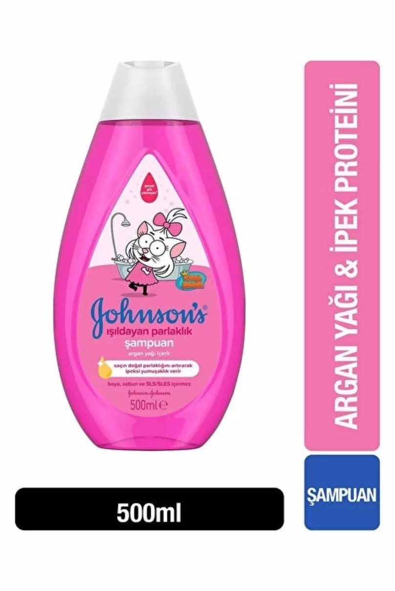 Johnsons Baby Kral Şakir Işıldayan Parlaklık Şampuan 500ml